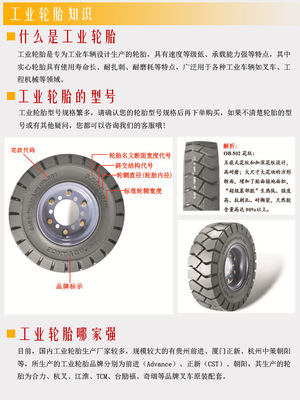 正新叉车轮胎 600-9实心轮胎 700-12全国销售650